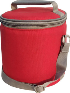 Aafeen Red Office Use Tiffin Bag Waterproof