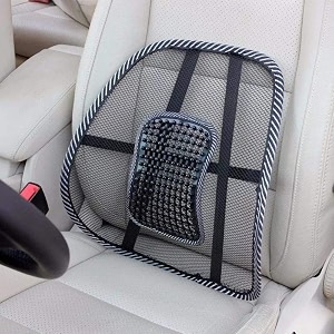 acupressure back rest car chair cushion lumbar back support for car seat chair office massage mesh