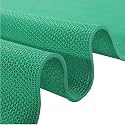 Solid Carpet (Green, Microfiber, 2 x 10 - Feet)