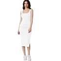 Aahwan Royal Solid Bodycon Square Neck Midi