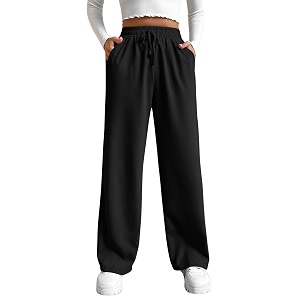 Aahwan Grey Solid Oversized Wide Leg Baggy