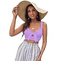 Aahwan Women's &amp; Girls' Solid Cropped Slim Fit Top