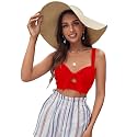 Aahwan Women's &amp; Girls' Solid Cropped Slim Fit Top