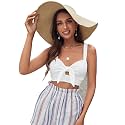 Aahwan Women's &amp; Girls' Solid Cropped Slim Fit Top