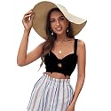 Aahwan Women's &amp; Girls' Solid Cropped Slim Fit Top