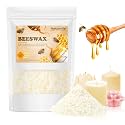 Aaicandle Natural Beeswax Pellets 2 lb, Bee Wax for Candle Making DIY Craft