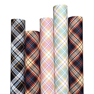 aakar pack of 5 gift wrapping paper sheet gift paper gift wrap for birthday - checksmulticolor