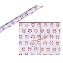 aakar Pack Of 5 Gift Wrapping Paper Sheets Kids, Gift Wraps For Kids (Pack Of 5) - Hoot Hoot Owls,Multicolor