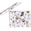aakar, Pack Of 5, Gift Wrapping Paper Sheet, Gift Paper, Gift Wrap For Birthday - Buddy,Multicolor