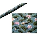 aakar Pack Of 5 Gift Wrapping Paper Sheets, Paper Gift Wrap For Birthday (Pack Of 5, Water Lotus), Multi