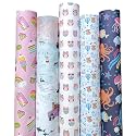 aakar , Pack Of 5, Gift Wrapping Paper Sheet, Gift Paper, Gift Wrap For Birthday (Toddlers Dream),Assorted