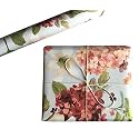 Aakar Pack of 5 Multicolor Floral Gift Wrapping Paper Sheets | 29 x 19 Inches | Matt Finish | 90 GSM Sheets | Ideal for Home Decor, Birthday, Wedding, Anniversary, Christmas &amp; Festive Occasions (Hydrengeas)