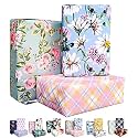 aakar, Pack Of 6, Gift Wrapping Paper Sheet, Gift Paper - Fuzzy All,Multicolor