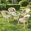Outdoor Patio Set of 4 Chairs 1