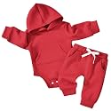 Aalizzwell Infant Baby Winter Hoodie Outfit