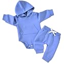 Aalizzwell Infant Baby Winter Hoodie Outfit