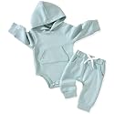 Aalizzwell Infant Baby Winter Hoodie Outfit