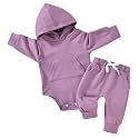 Aalizzwell Infant Baby Winter Hoodie Outfit
