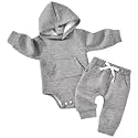 Aalizzwell Infant Baby Winter Hoodie Outfit