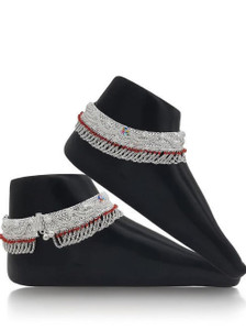 aamna brass anklet