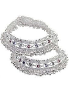 aamna brass anklet