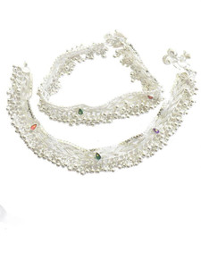 aamna brass anklet