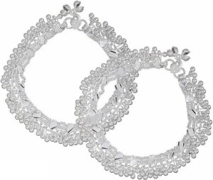 aamna brass anklet