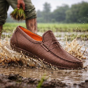 Aanbaan mens waterproof shoes for farmers use