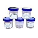 AANIJ® Sample Container 50 ml | Leak Proof Specimen Container | PP Plastic Sample Collection Jar | Non Sterile Pathology, Medical & Laboratory Use Pack of (5)