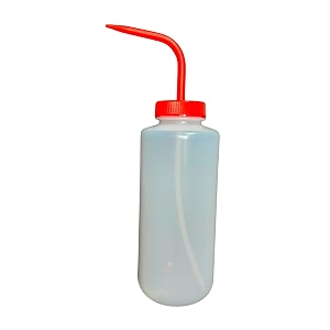 wash bottle narrow mouth ldpe 1000 ml pack of 6 plastic squeeze wash bottle with nozzle chemical resistant for laboratory use