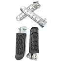 Footrest For Tvs APACHE RTR 160/180, Footpegs For Motorcyle RTR Apache (FRONT AND REAR SET OF 4)
