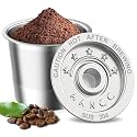 AANQQ Reusable K Cup Coffee Pods for Keurig 1.0: No Plastic &amp; BPA Free