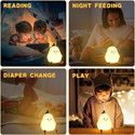 AARADH Light Lamp, Rechargeable Night Lamp