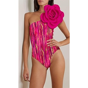 aaram stylish premium women39s one piece swimsuit with cover ups wrap skirt sarong retro floral print monokini tummy control swimwear printed swimming costume for women beach wear