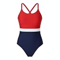 AARAM Stylish Premium Women's One Piece Swimsuit with Cover Ups Wrap Skirt Sarong Floral Print Monokini Tummy Control Swimwear, Printed Costume Women Beach Wear