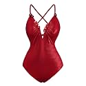 AARAM Stylish Premium Women's One Piece Swimsuit with Cover Ups Wrap Skirt Sarong Floral Print Monokini Tummy Control Swimwear, Printed Costume Women Beach Wear