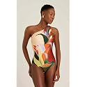 AARAM Stylish Premium Women's One Piece Swimsuit with Cover Ups Wrap Skirt Sarong Floral Print Monokini Tummy Control Swimwear, Printed Costume Women Beach Wear