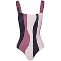 AARAM Stylish Premium Women's One Piece Swimsuit with Cover Ups Wrap Skirt Sarong Retro Floral Print Monokini Tummy Control Swimwear, Printed Swimming Costume for Women Beach Wear