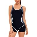 AARAM Stylish Premium Women's One Piece Swimsuit with Cover Ups Wrap Skirt Sarong Retro Floral Print Monokini Tummy Control Swimwear, Printed Swimming Costume for Women Beach Wear
