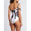 AARAM Stylish Premium Women's One Piece Swimsuit with Cover Ups Wrap Skirt Sarong Retro Floral Print Monokini Tummy Control Swimwear, Printed Swimming Costume for Women Beach Wear