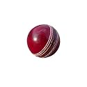 Aarav Leather Ball 4 Piece Red Cricket
