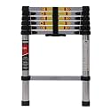 Aardwolf Quickfit Premium Hexagonal Coupling Design 7Step (2 M/6.5 FT) Telescopic Aluminum Ladder | 150kg Load Capacity| 2-Year Warranty | Easy-to-Fix DIY Design with Replaceable Parts