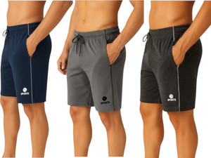 Aargee Pack of 3 Solid Men Multicolor