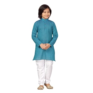 aarika boy39s cotton solid regular tunic shirt