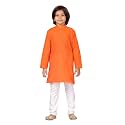 Aarika Boy's Cotton Solid Regular Tunic Shirt