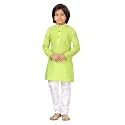 Aarika Boy's Cotton Solid Regular Tunic Shirt