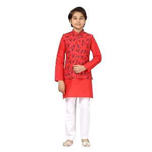 aarika boys light green amp white color sherwani with pyjama amp waistcoat