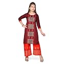 Aarika Girl39s Cotton A-line Knee Length Kurta