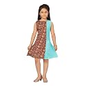 Aarika Girl39s Cotton Skater Knee-Length Middi