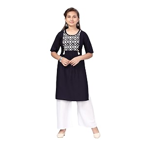 aarika girls kurti palazzo set